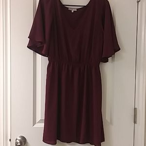 Charlotte Russe Burgundy Dress
